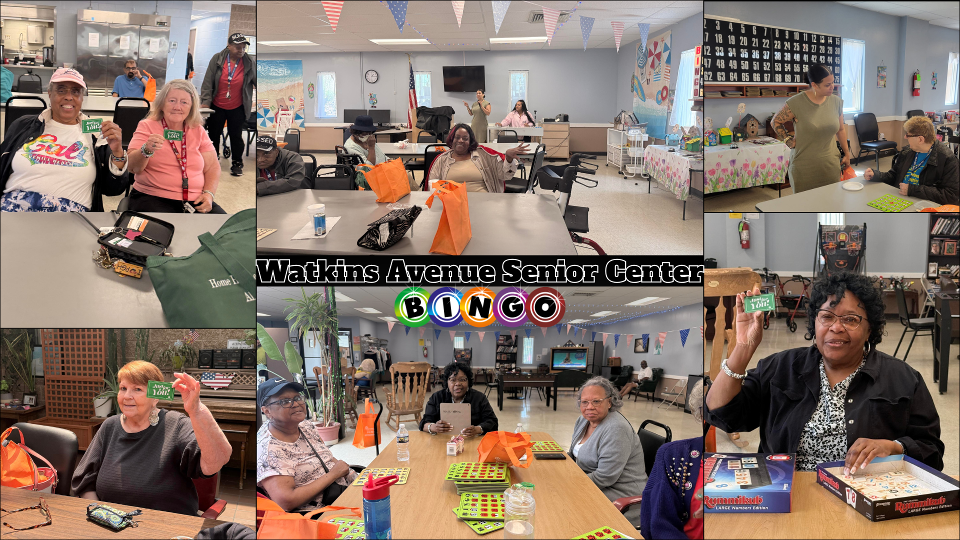 Bingo - Watkins Avenue Senior Center 8-6-2026